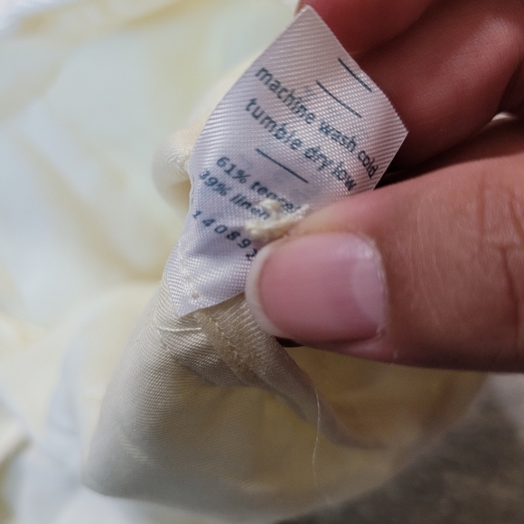 Marine Layer Tiff Quilted White Linen Jacket X-Large - Picture 4 of 5